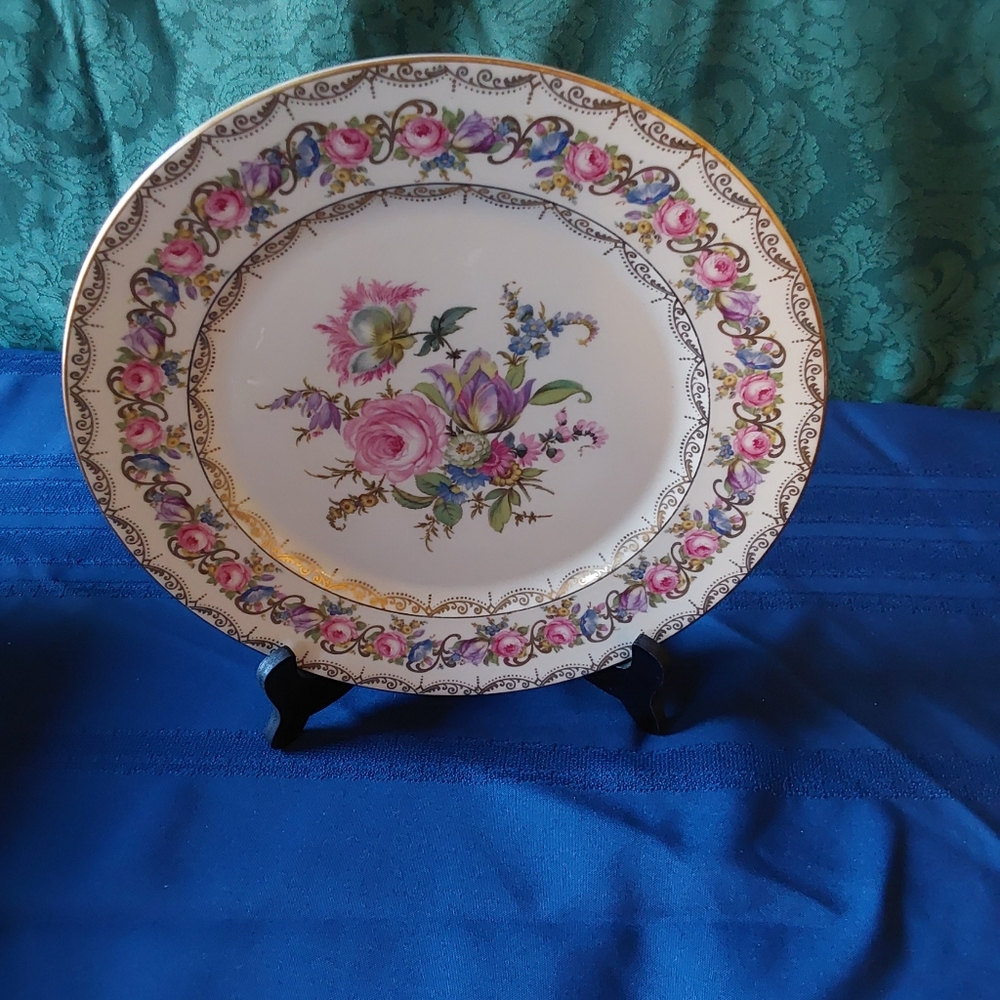 Rosenthal Ivory Bavaria Vienna Porcelain Plate